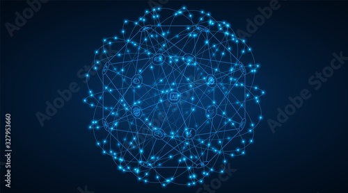 Artificial intelligence. Technological processes and functionality. Processing and analysis of information data.