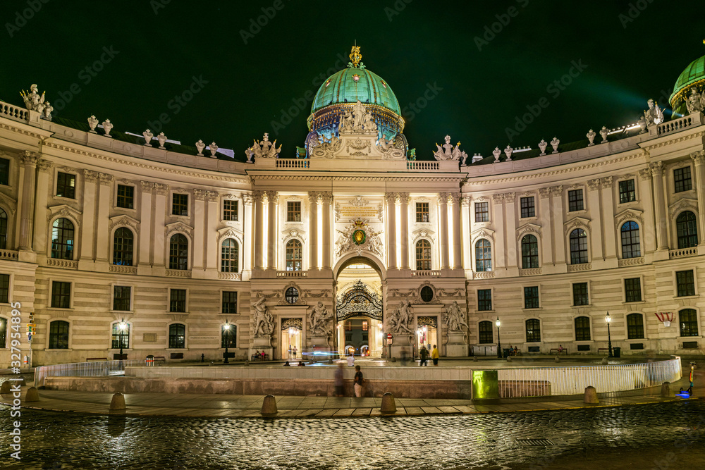 Saint Michael's wing in Vienna
