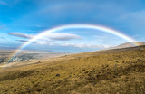 Rainbow over the field, Big Island Hawaii