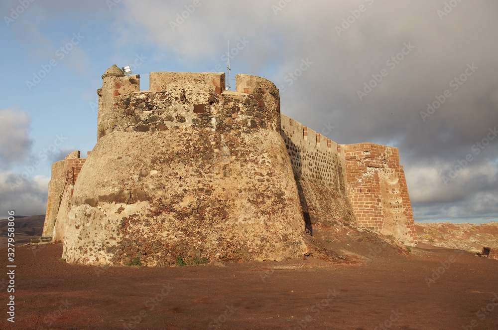 Castillo Santa Barbara, Mount Guanapay, Lanzarote