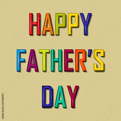 Happy fathers day card