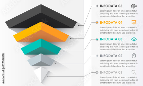 Vector infographic template