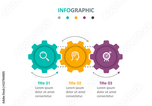 Vector infographic template