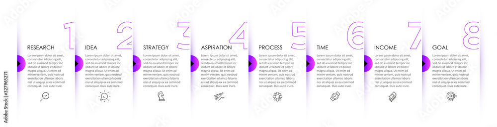 Vector infographic template Vector infographic template