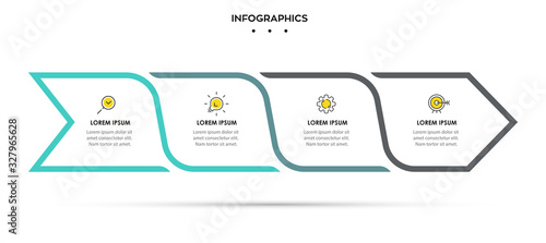 Vector infographic template