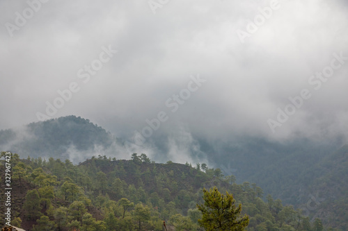 Nebel im Troodos-Gebirge  Zypern