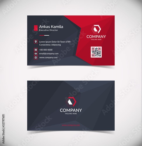 Modern Geometric Business Card Template