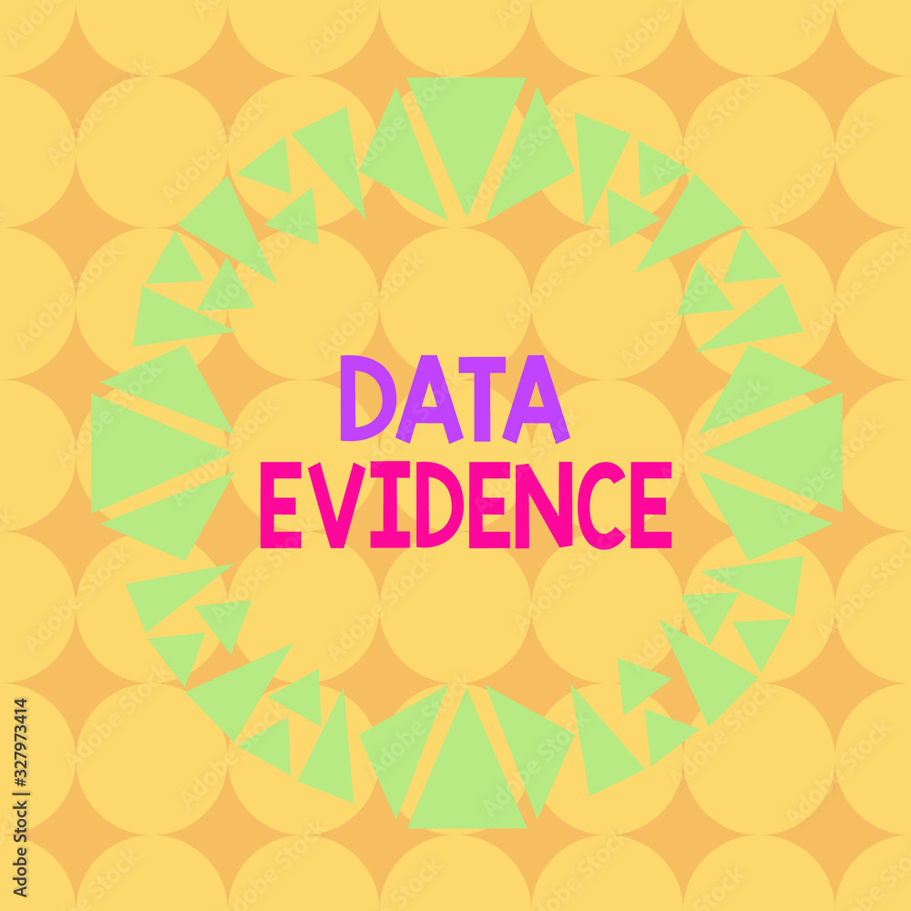 Handwriting text Data Evidence. Conceptual photo relevant and furnishes ...