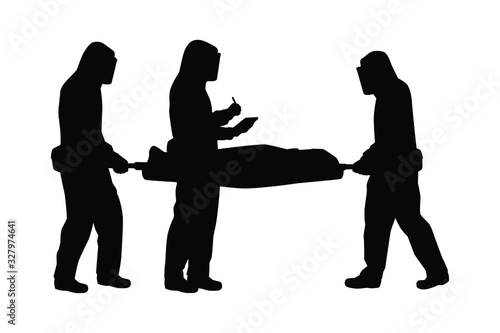 Virus protection suit man working in covid-19 crisis