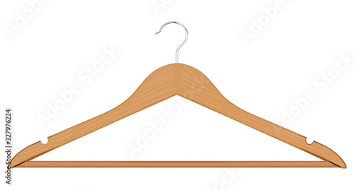 Wooden hanger