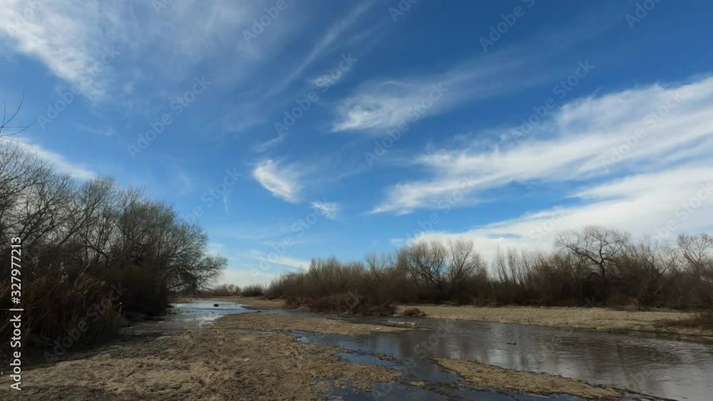 landscape with river and clouds landscape with river and clouds