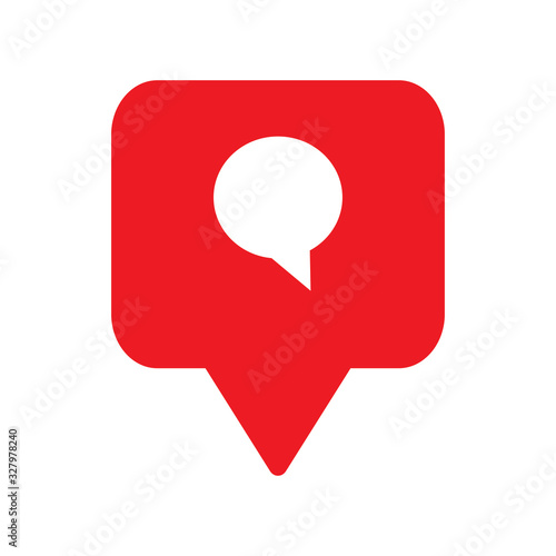 comment icon, bubble icon