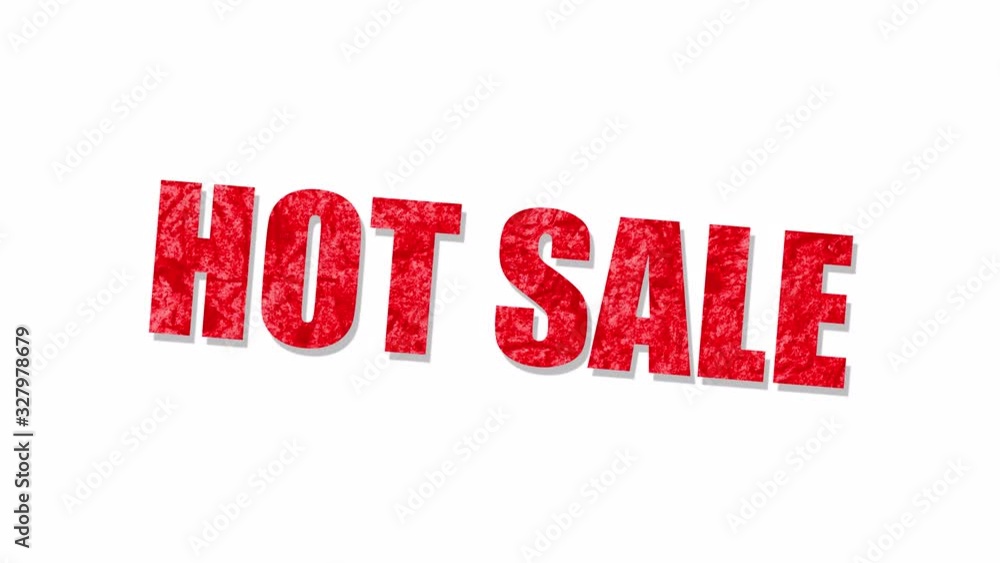 HOT SALE red text word letter on white background. Alpha Channel included isolated on black color. Element concept for promotion sale and clearance sale and for promote sale season. HOT SALE red text word letter on white background. Alpha Channel included isolated on black color. Element concept for promotion sale and clearance sale and for promote sale season.