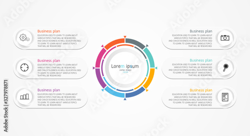 vector illustration Can be used for process, presentations, layout, banner,info graph	