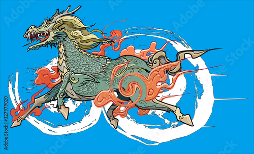 中国の神獣-麒麟