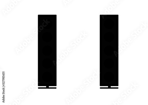 Simple design amps and guitar speakers