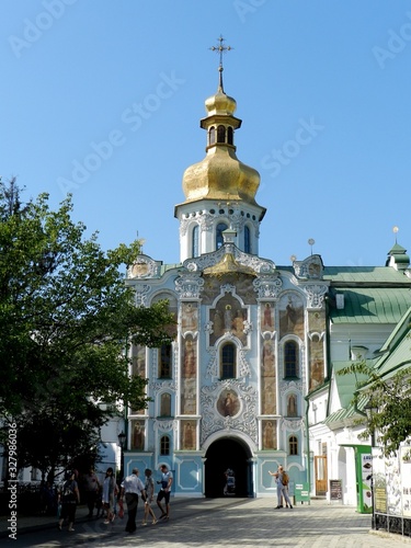 Kyiv, Ukraine, Pecherska Lavra, Gate Church of the Trinity photo