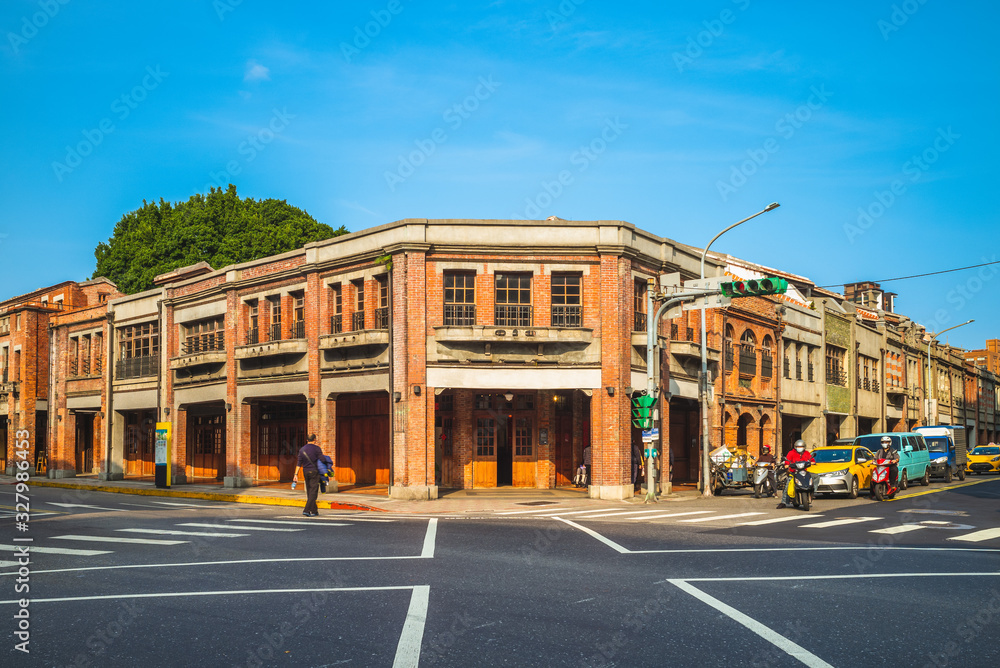 Bopiliao Historic Block in taipei, taiwan