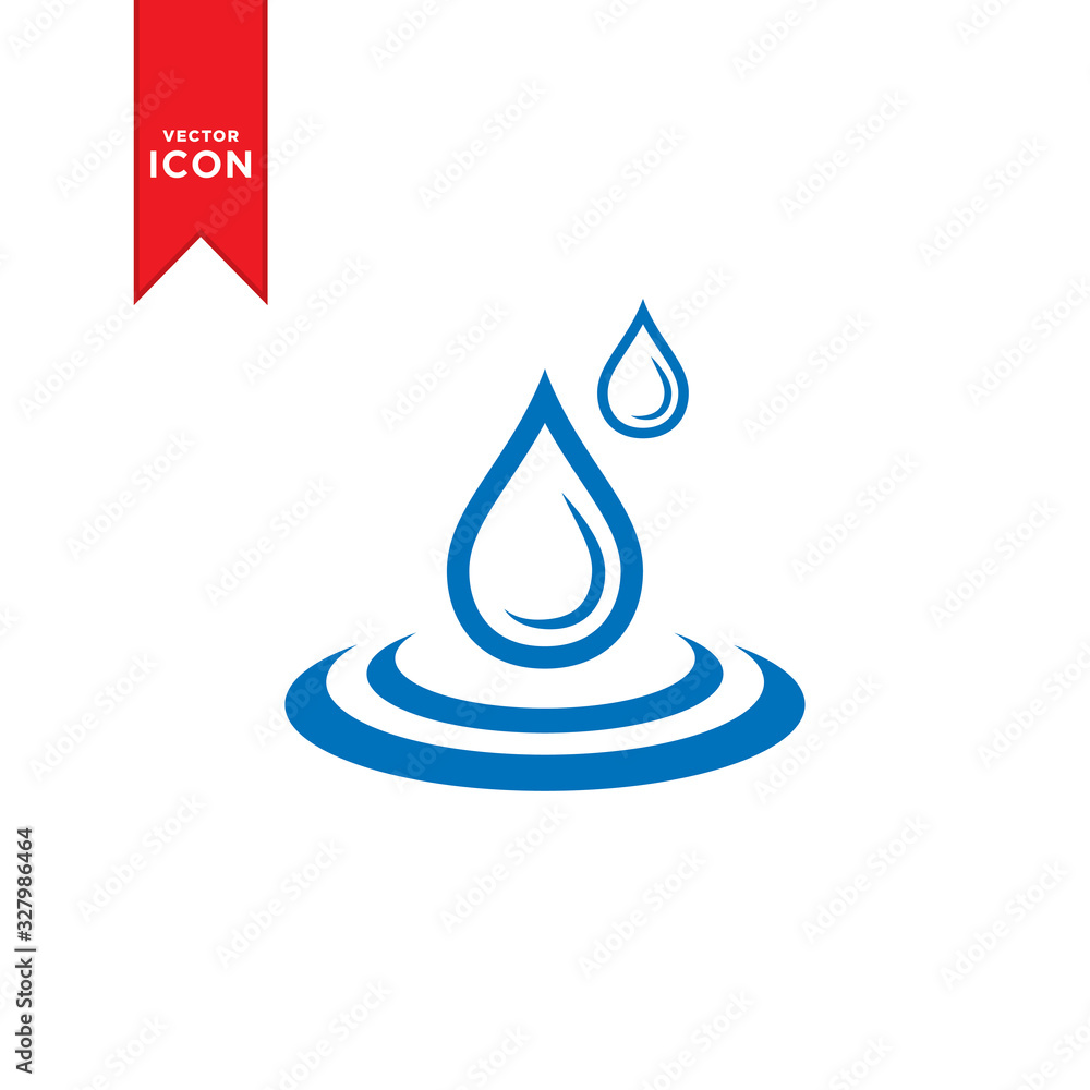 Water drop icon vector. Modern design on trendy icon. Water drop logo icon. Water drop icon vector. Modern design on trendy icon. Water drop logo icon.