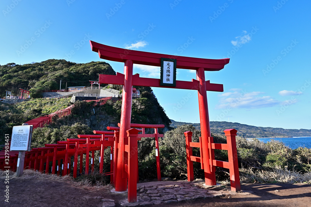 絶景スポット  元乃隅神社