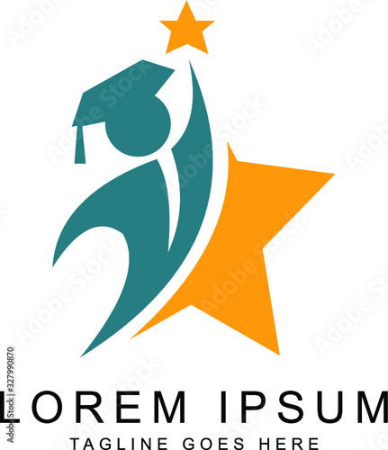 people and education logo template