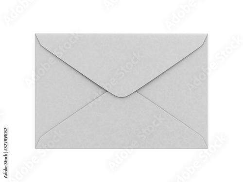 envelope on white backgroun...