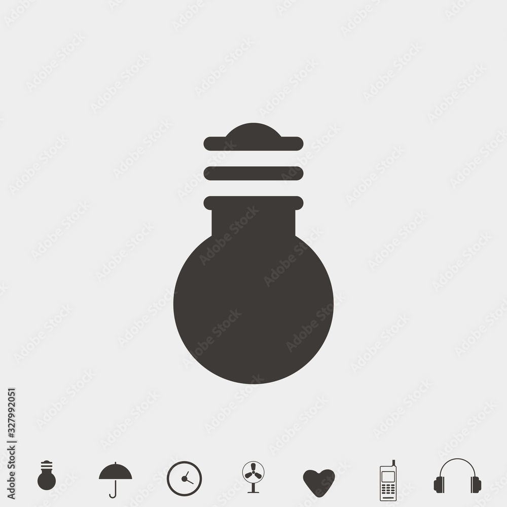 bulb icon vector illustration and symbol for website and graphic design bulb icon vector illustration and symbol for website and graphic design