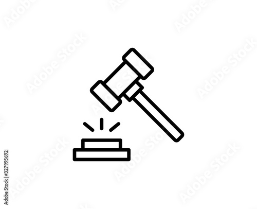 Finance line icon