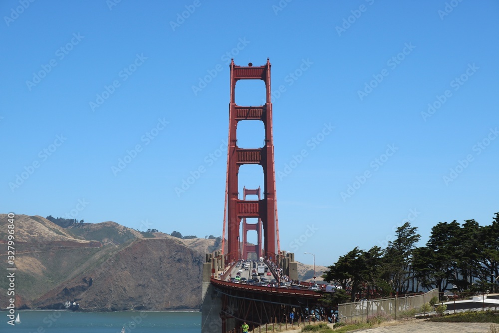 Naklejka premium Golden Gate Bridge, San Francisco