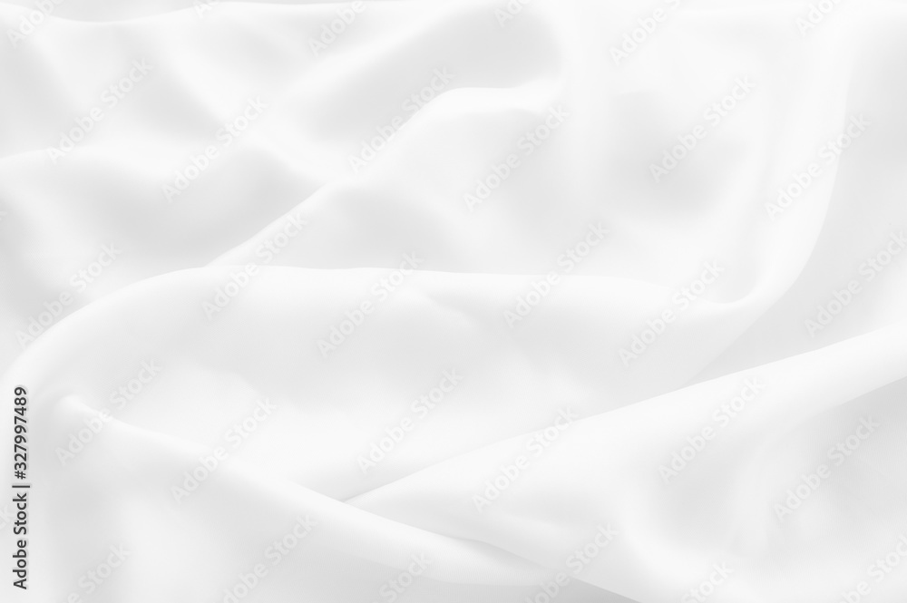 Fototapeta premium Abstract luxury white fabric texture for design backdrop.fabric for background.