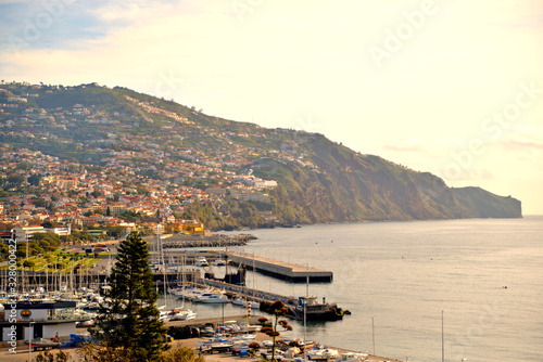 Landscape mountain travel Madeira Funchal
