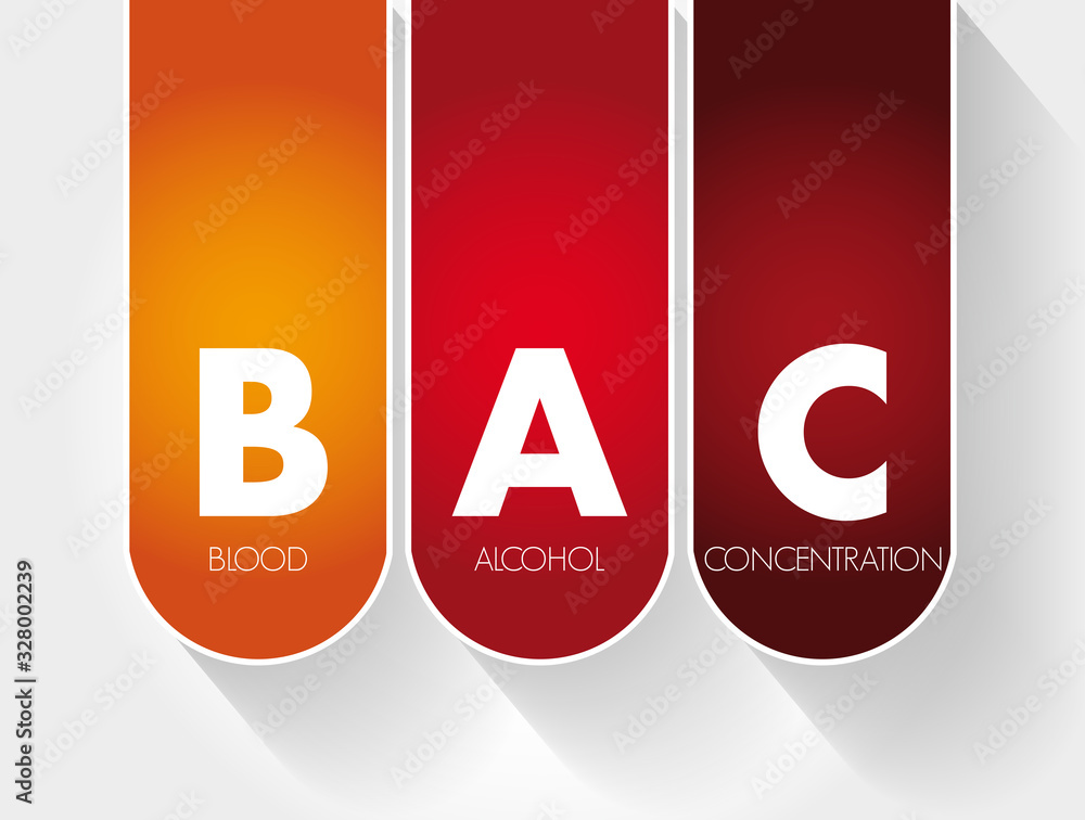 BAC Blood Alcohol Concentration Acronym Medical Concept Background bac-blood-alcohol-concentration-acronym-medical-concept-background