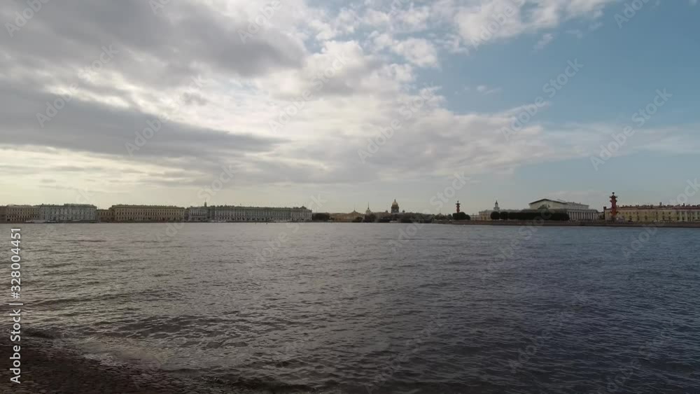 View from the Peter and Paul Fortress to St. Petersburg View from the Peter and Paul Fortress to St. Petersburg