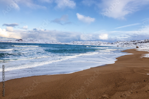 Coast of the Arctic ocean, Teriberka, Russia