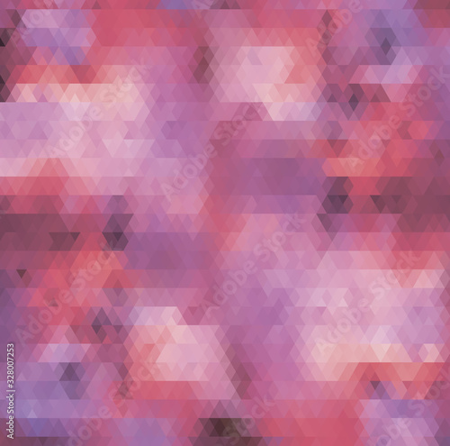 Abstract geometric background. Colorful retro hipsters illustration