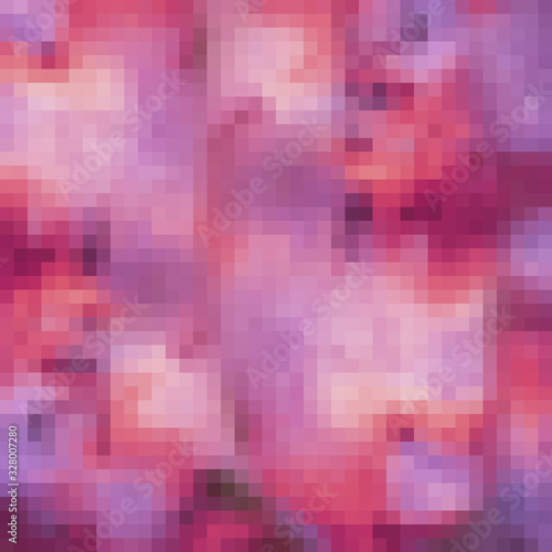 Abstract geometric background. Colorful retro hipsters illustration