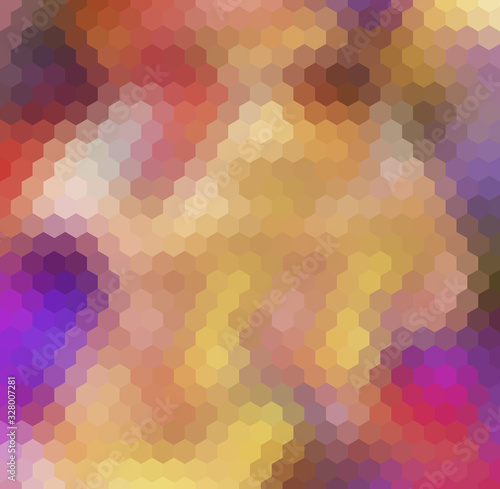 Abstract geometric background. Colorful retro hipsters illustration