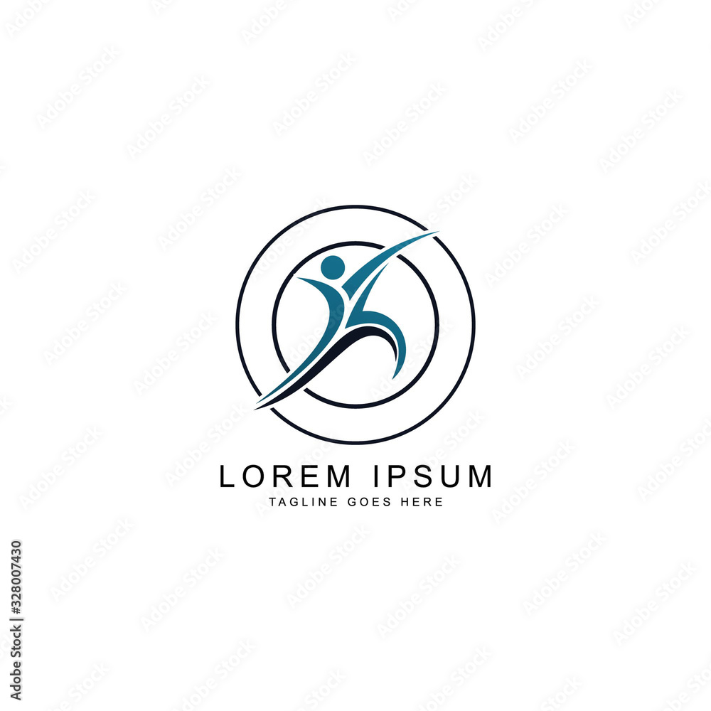 people logo template people logo template