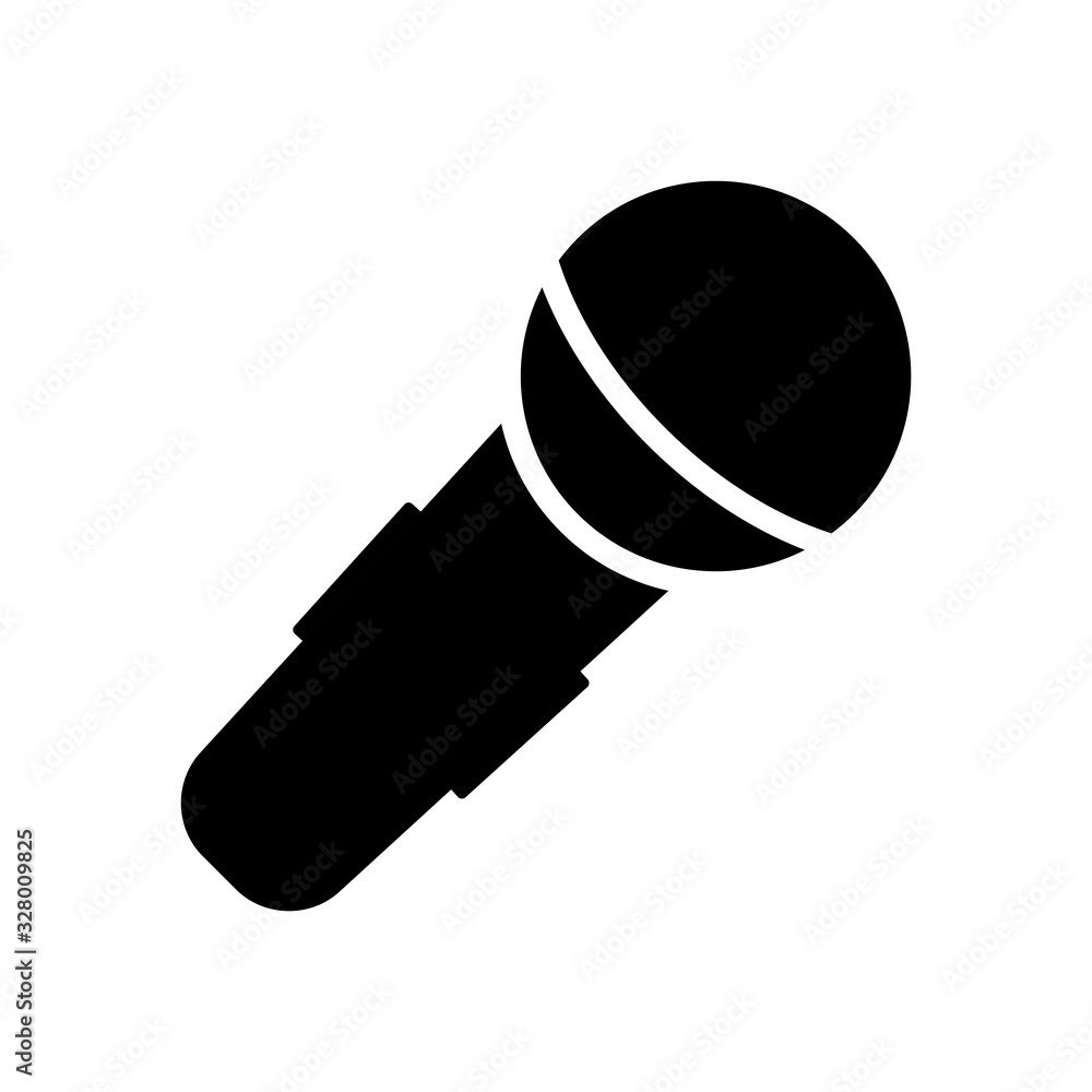 microphone icon vector template microphone icon vector template