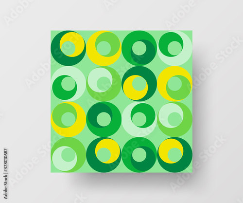 Amazing business advertisement vector mural art square banner mock up. Modern corporate abstract geometric illustration design layout background. Company identity quadrangle texture brochure template.