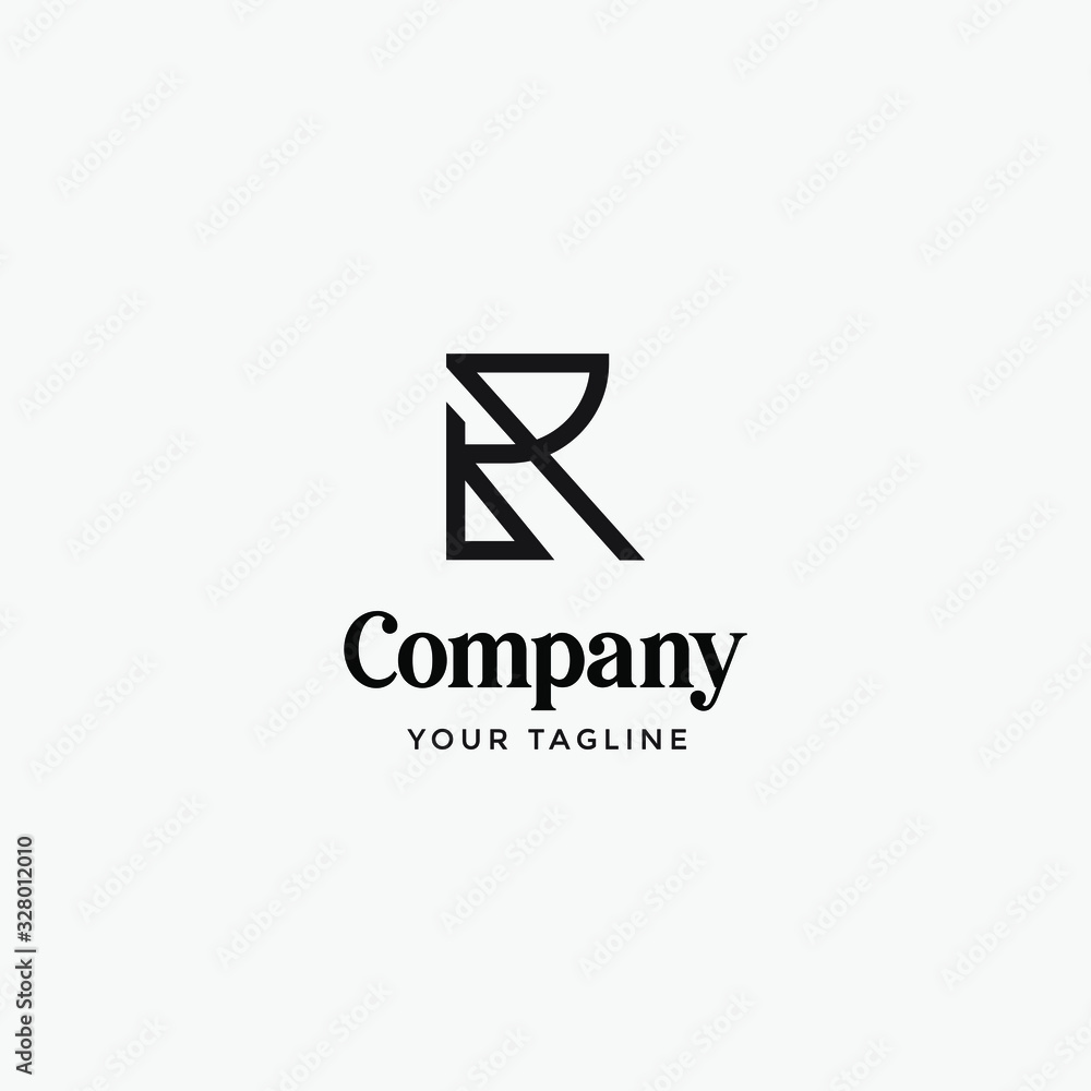 letter r logo modern design template for any related business letter r logo modern design template for any related business