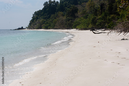 the beach in Myanmar 