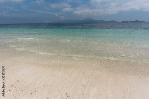 the beach in Myanmar 