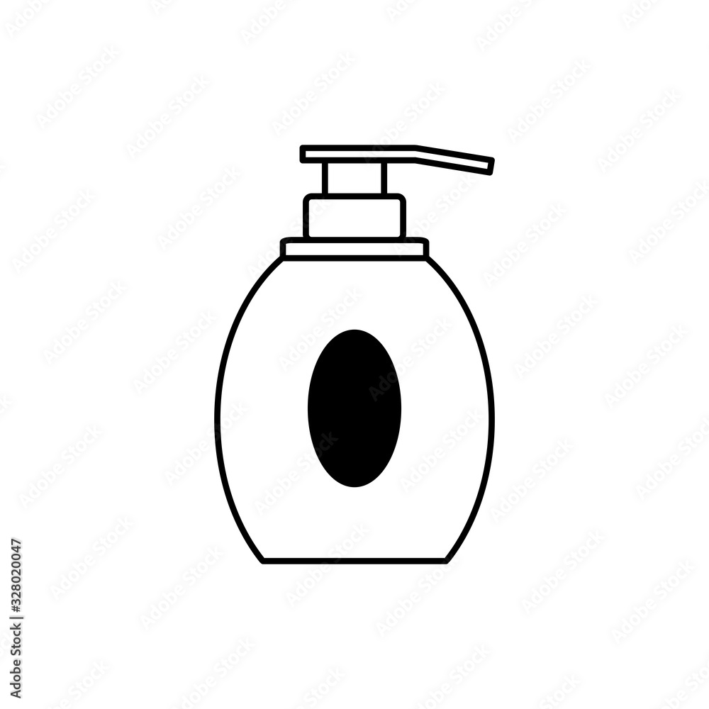 Obraz premium soap icon vector template