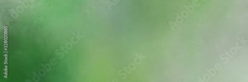 dark sea green, dark olive green and ash gray colored vintage abstract painted background with space for text or image. can be used as header or banner