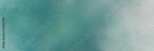 vintage texture, distressed old textured painted design with blue chill, silver and dark gray colors. background with space for text or image. can be used as horizontal background texture