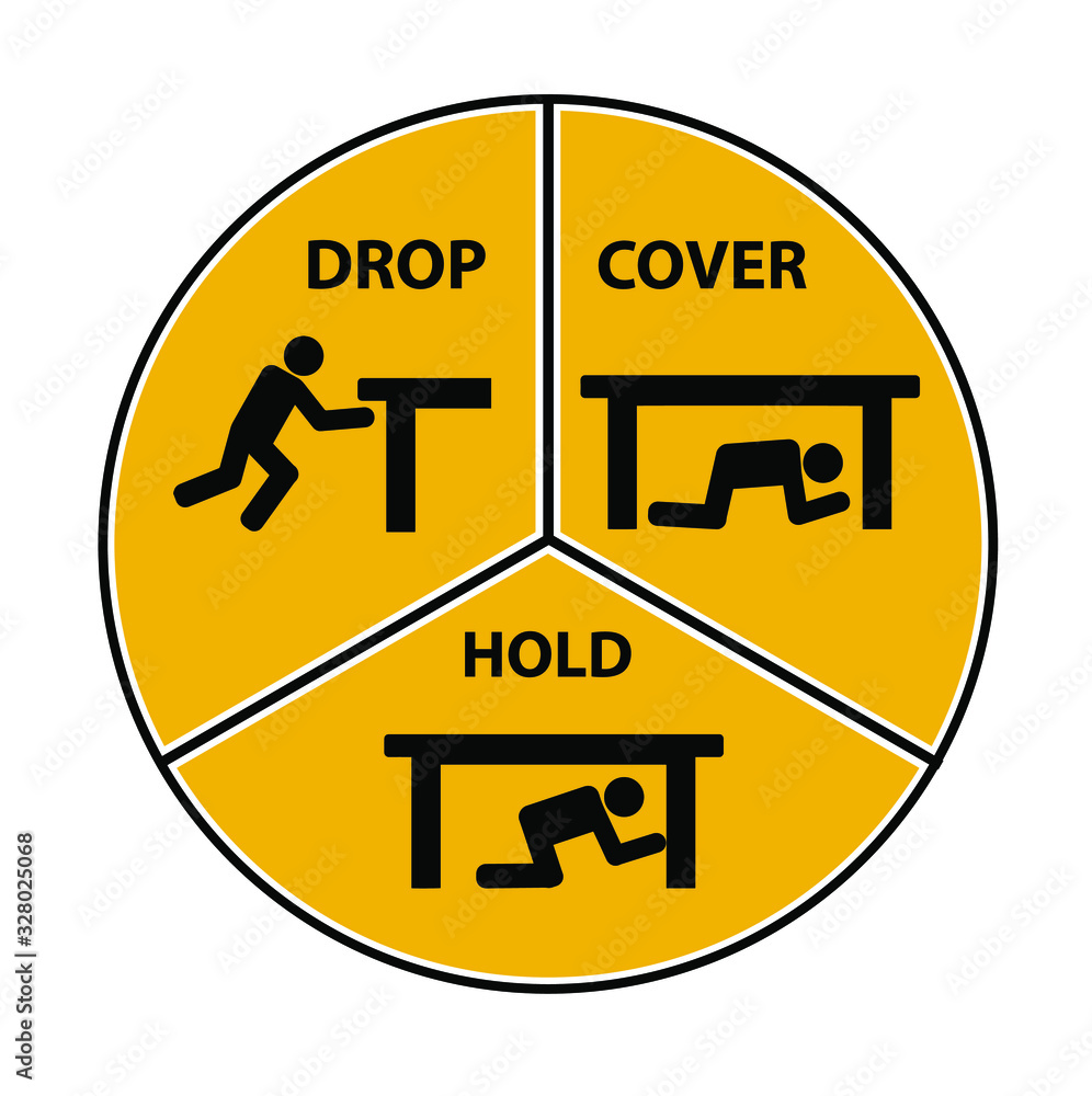 Drop Cover Hold Sign Earthquake Vector Icon Vector De Stock Adobe drop-cover-hold-sign-earthquake-vector-icon-vector-de-stock-adobe