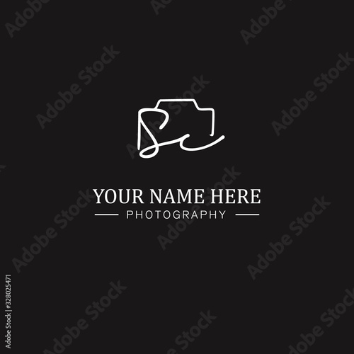 Sc Initial Signature Photography Logo