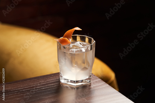 Photography Modern pub and bar alcoholic beverages, close-up