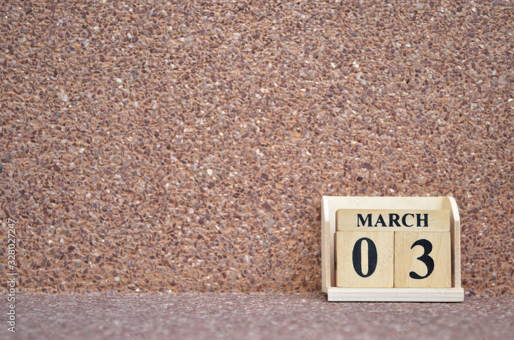 March 3, Empty gravel background. March 3, Empty gravel background.